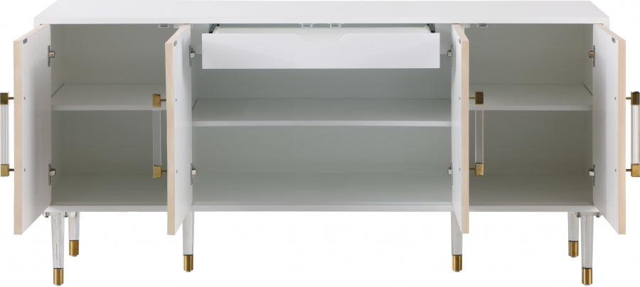 Jive Sideboard-Buffet In White Lacquer - 315 | Meridian
