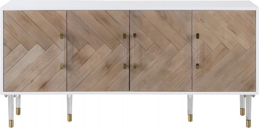 Jive Sideboard-Buffet In White Lacquer - 315 | Meridian