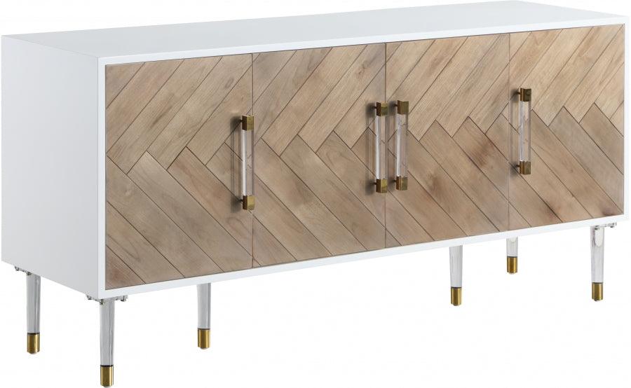 Jive Sideboard-Buffet In White Lacquer - 315 | Meridian