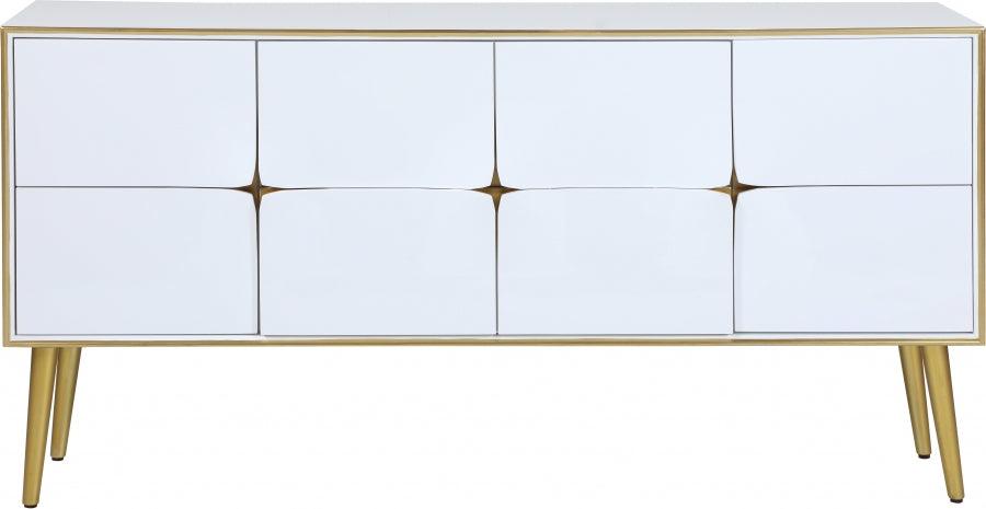 Pop Sideboard | Buffet In White Lacquer - 327 | Meridian