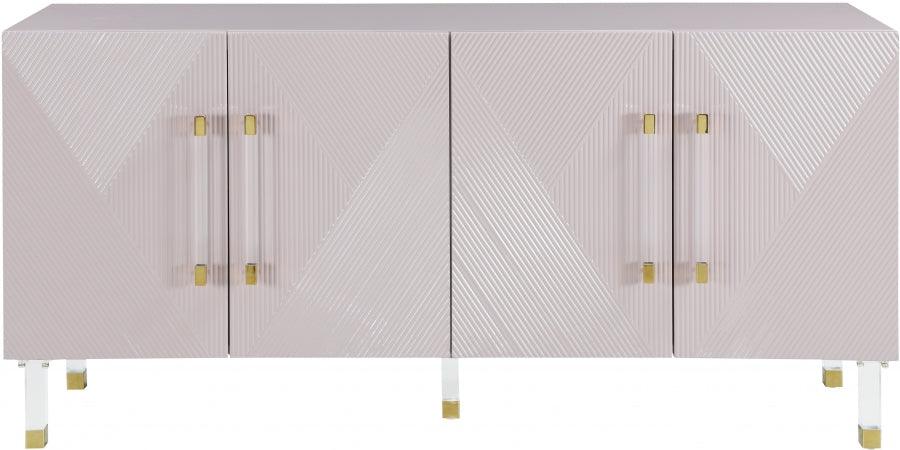 Anastasia Sideboard-Buffet In Pink Lacquer - 319 | Meridian