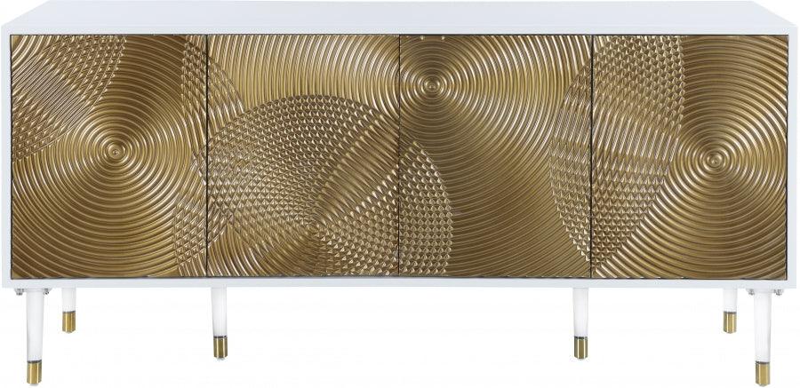 Bellissimo Sideboard-Buffet In White Lacquer - 321 | Meridian