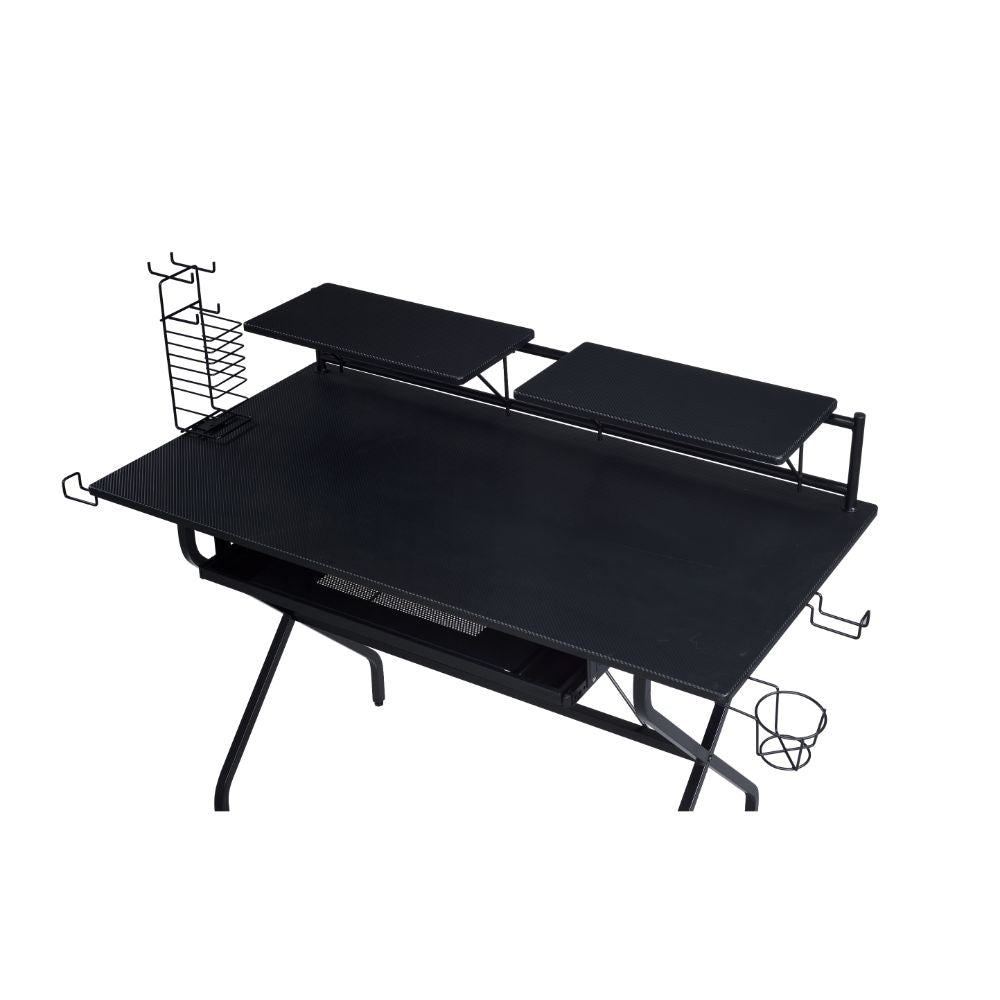 Hartman Gaming Desk 92870 Black Finish | Acme