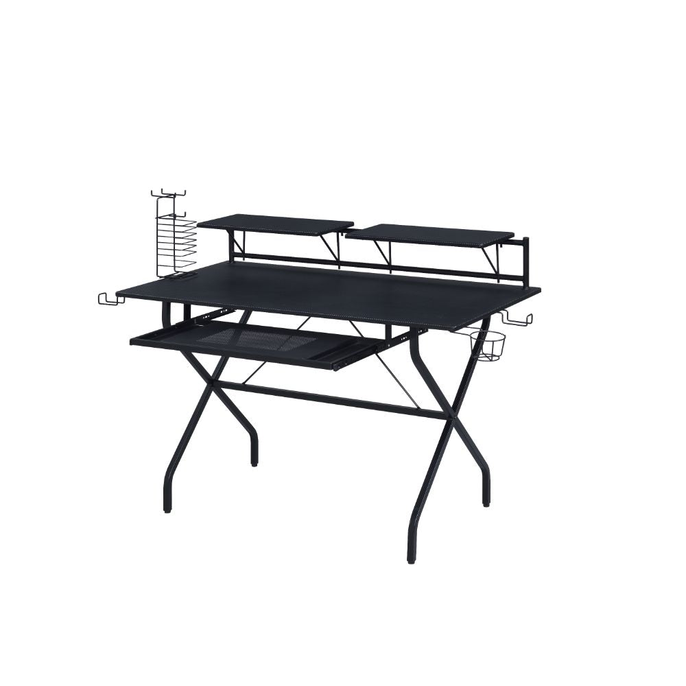 Hartman Gaming Desk 92870 Black Finish | Acme