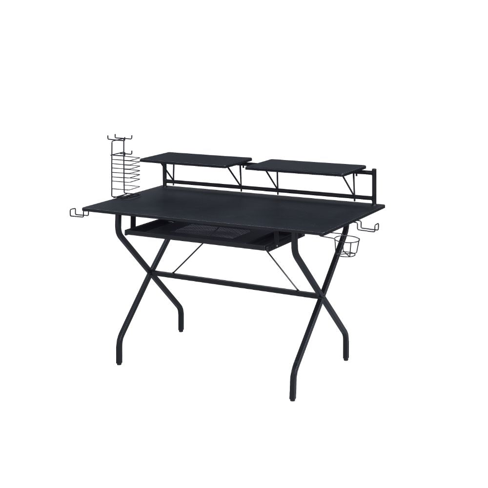 Hartman Gaming Desk 92870 Black Finish | Acme