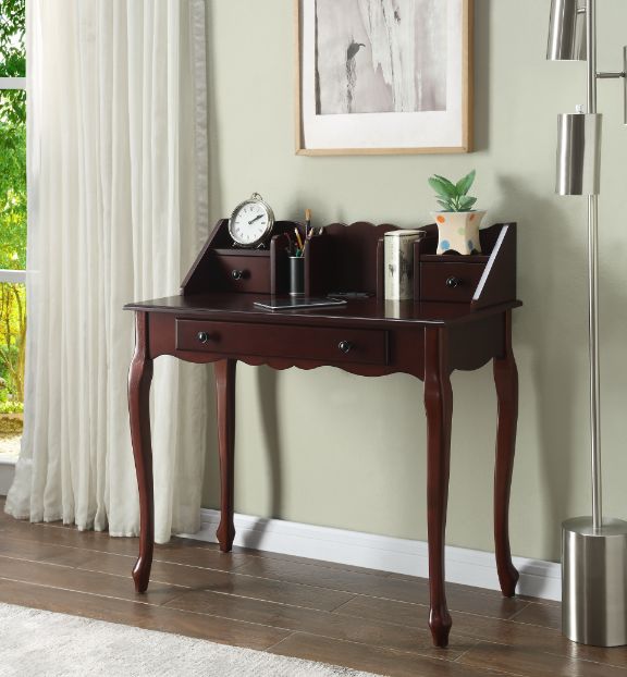 Maral Writing Desk W/USB 92985 Espresso Finish | Acme