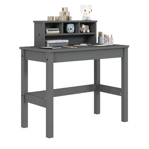 Logan Writing Desk 92995 Gray Finish | Acme