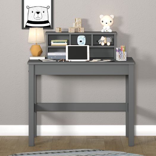 Logan Writing Desk 92995 Gray Finish | Acme