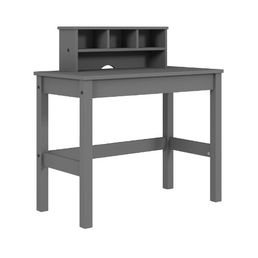 Logan Writing Desk 92995 Gray Finish | Acme