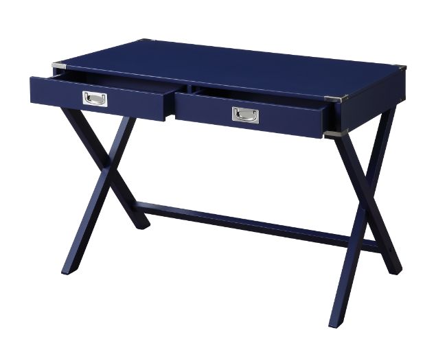 Amenia Writing Desk(Same Ac00910) 93008 Navy Blue Finish | Acme