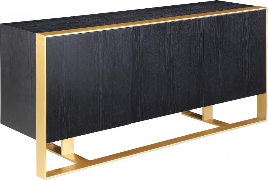 Sherwood Sideboard-Buffet In Black - 325 | Meridian