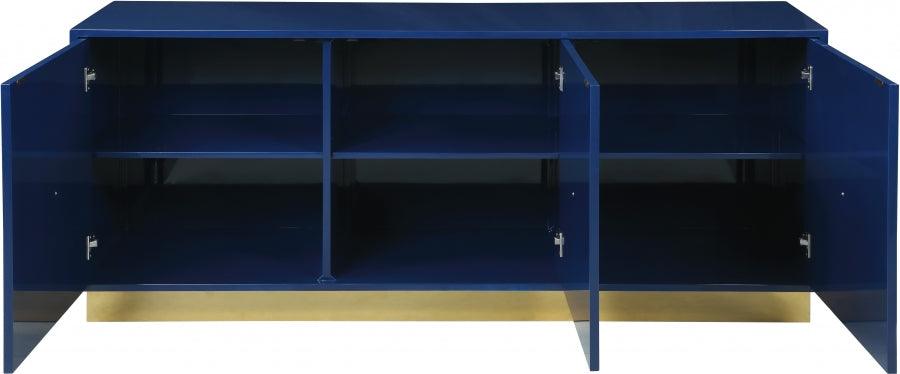 Cosmopolitan Sideboard-Buffet In Navy Lacquer - 341 | Meridian