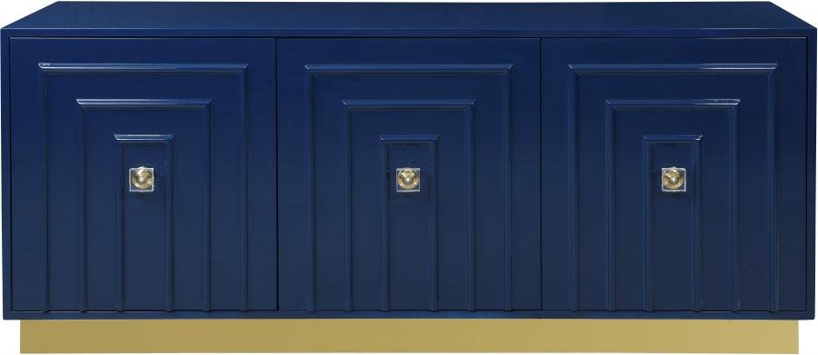 Cosmopolitan Sideboard-Buffet In Navy Lacquer - 341 | Meridian