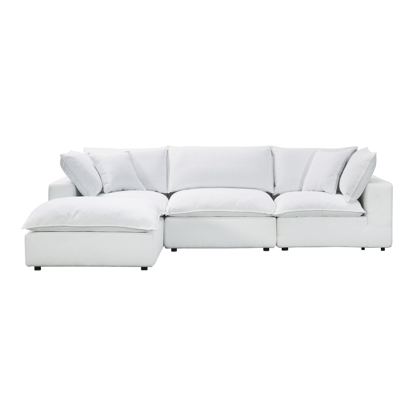 Cali Performance Fabric Modular 4-Piece Sectional