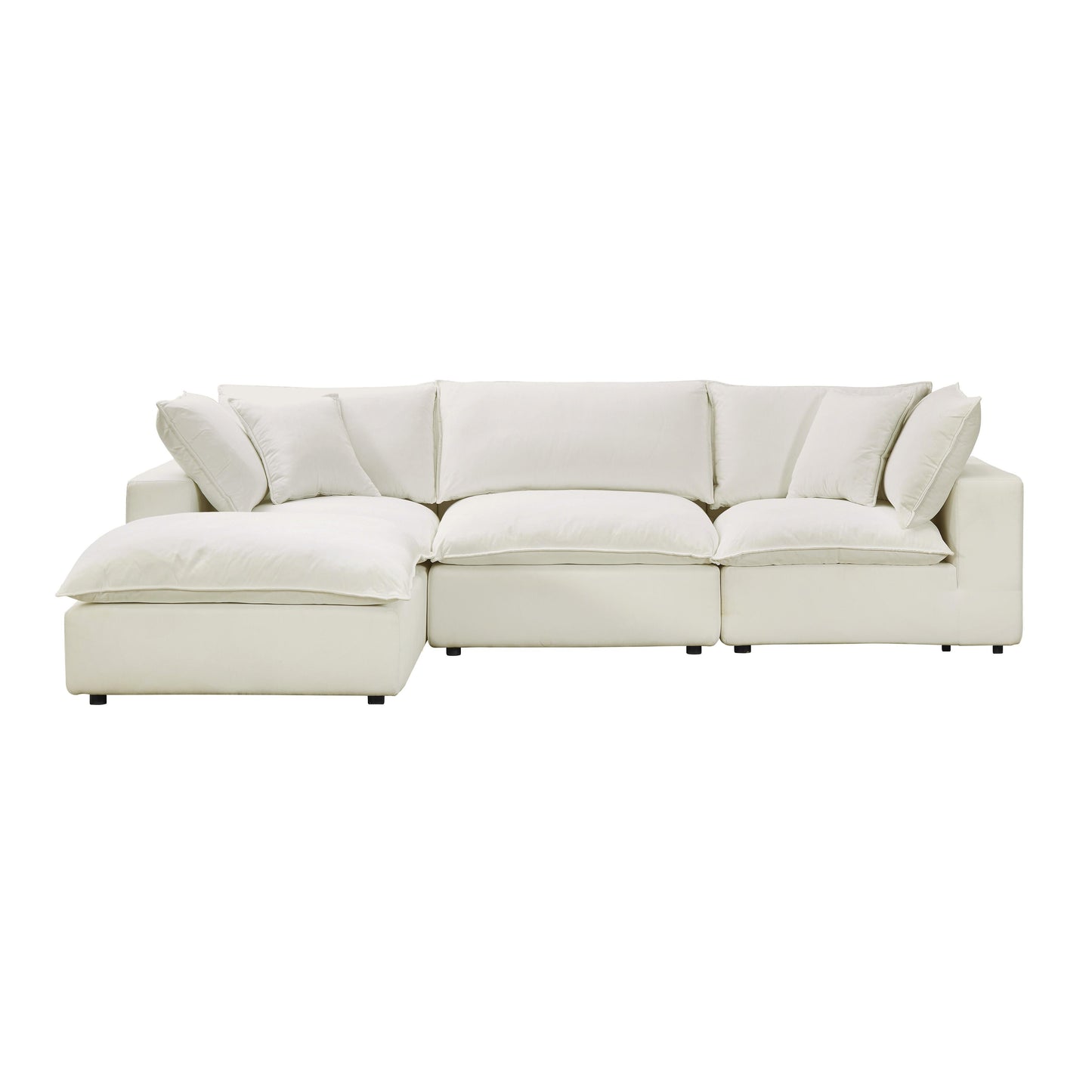 Cali Performance Fabric Modular 4-Piece Sectional