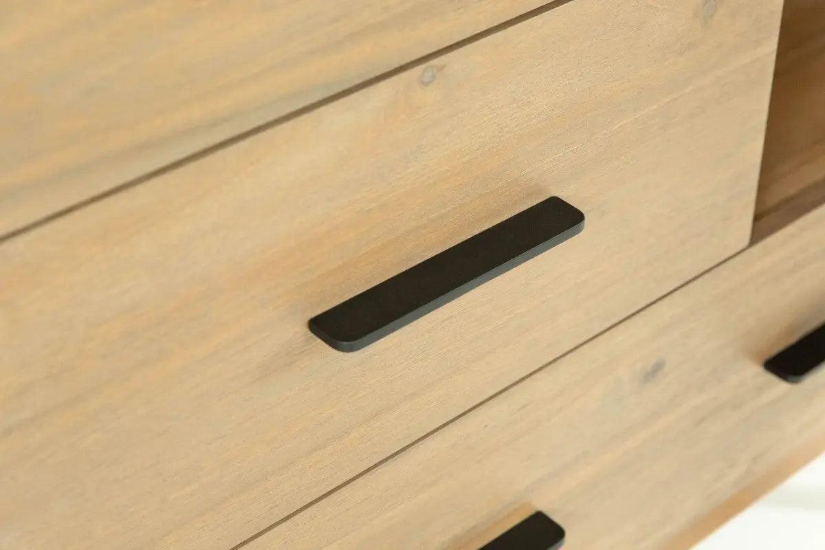 Modrest Claire Contemporary Natural Light Mocha Acacia Chest Vgwdwin-Tb04D01-Chest