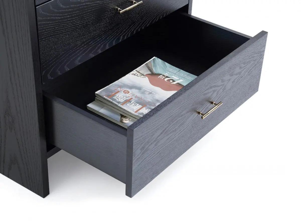 Modrest Wales Modern Smoked Ash Chest Vgvcj8910-5H
