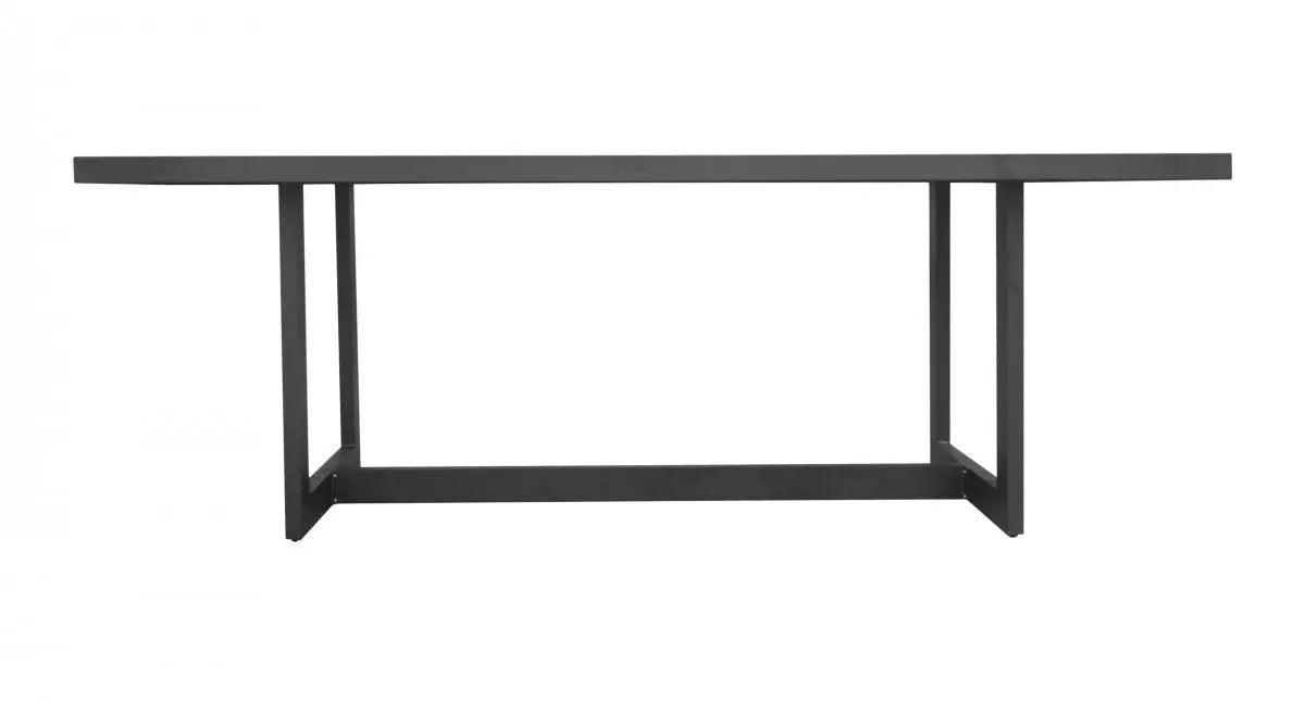 VIG Furniture - Renava Wake Modern Dark Charcoal Outdoor Dining Table - VGGEMONTALK-CH-GRY-2