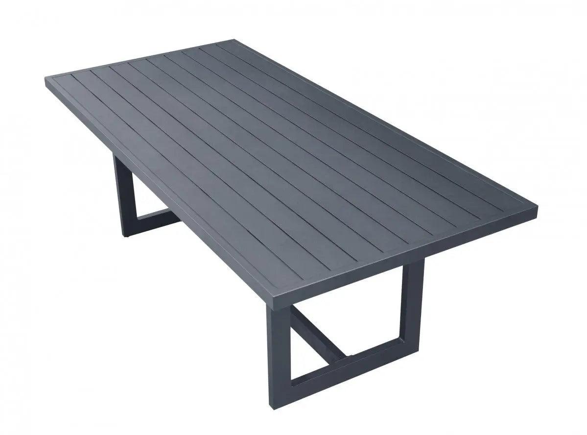 VIG Furniture - Renava Wake Modern Dark Charcoal Outdoor Dining Table - VGGEMONTALK-CH-GRY-2