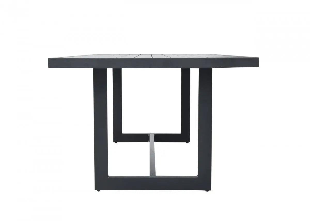 VIG Furniture - Renava Wake Modern Dark Charcoal Outdoor Dining Table - VGGEMONTALK-CH-GRY-2
