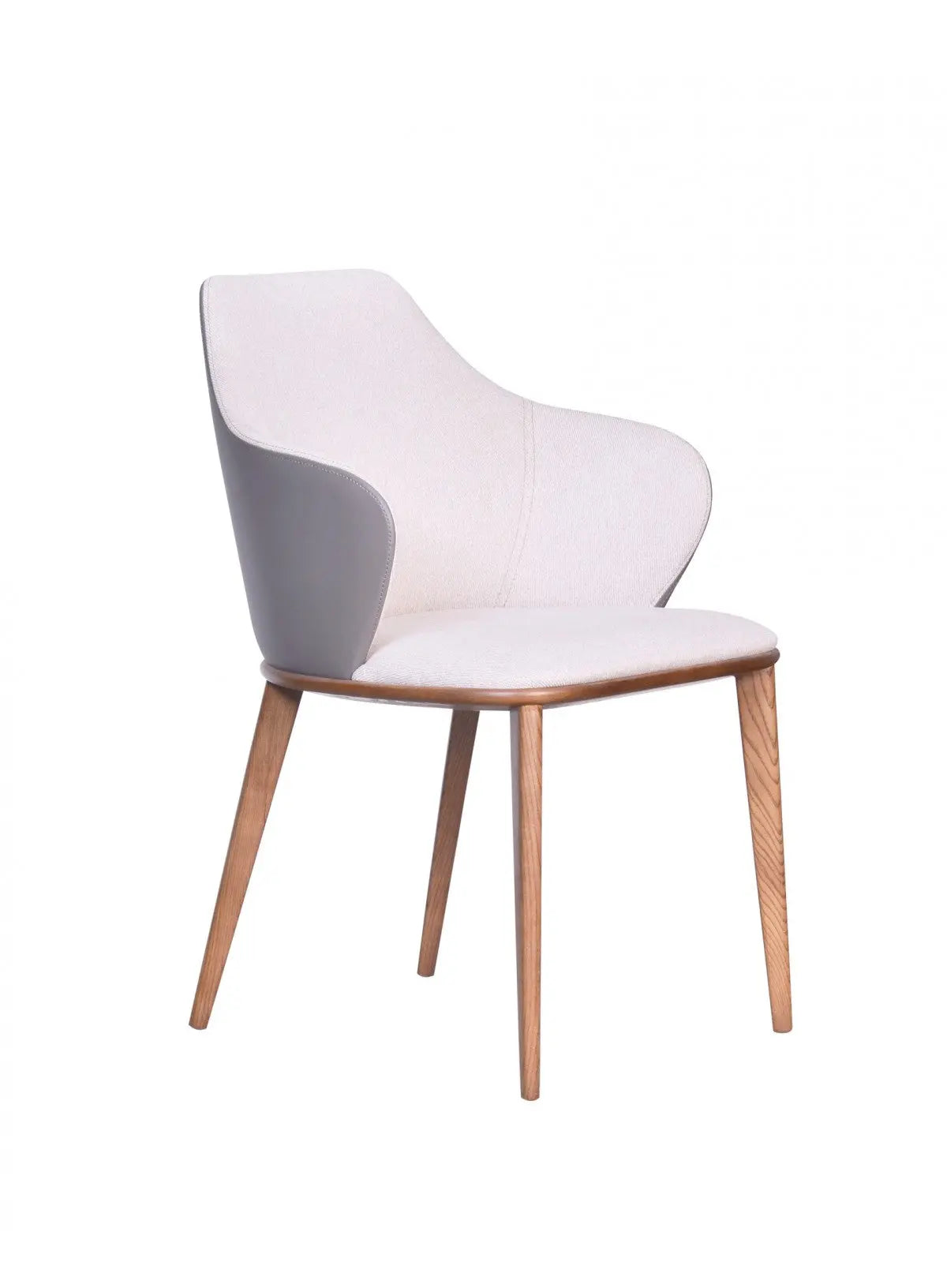 Modrest Megan Modern Beige & Grey Dining Chair Vgcsch17117-1