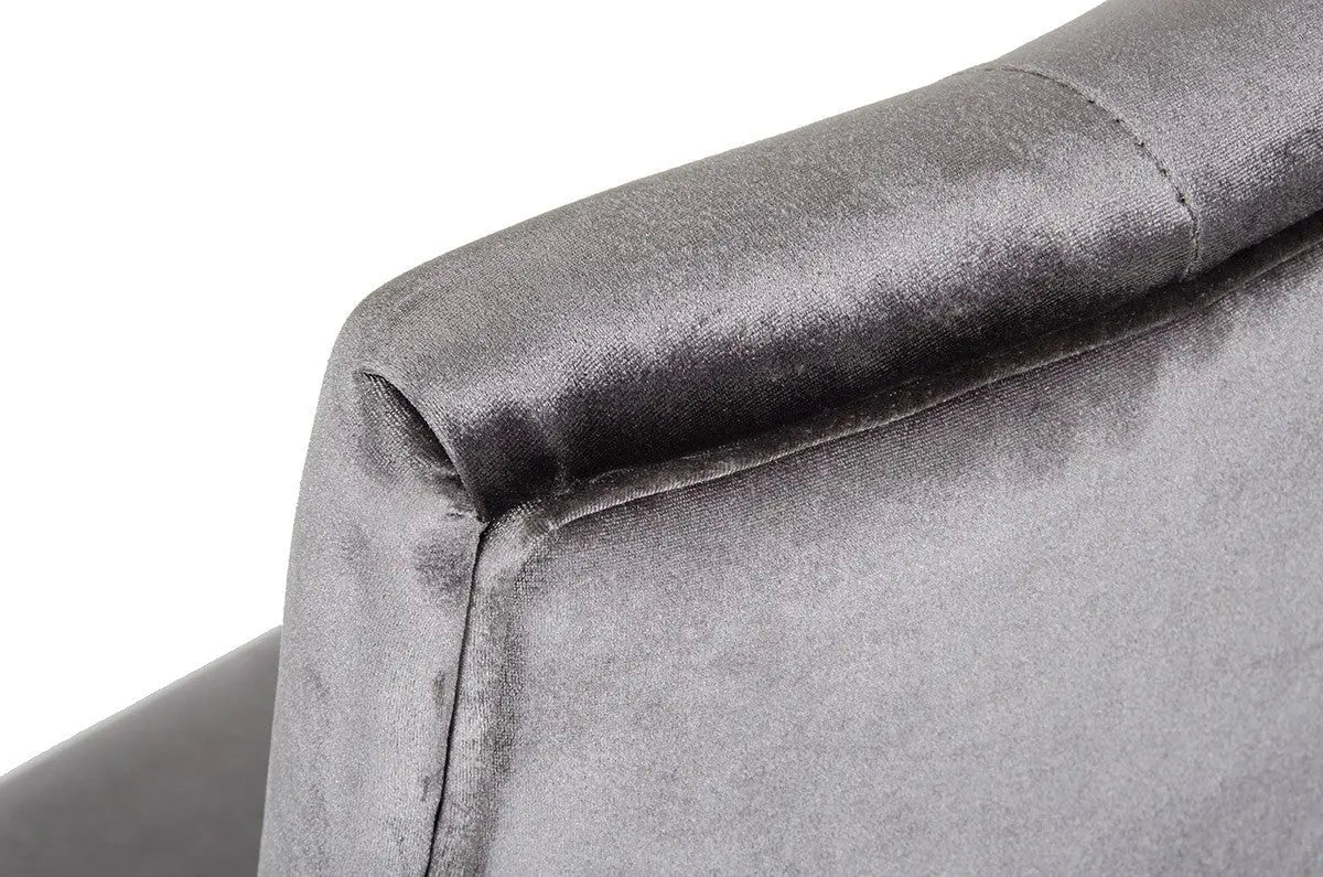 Aa031 Armani Xavira Velour Dining Chair (Set Of 2) Vgunaa031-Gry