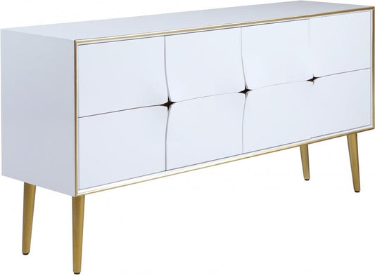 Pop Sideboard | Buffet In White Lacquer - 327 | Meridian