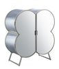 Clover Cabinet 73228 Silver & Champagne Finish | Acme