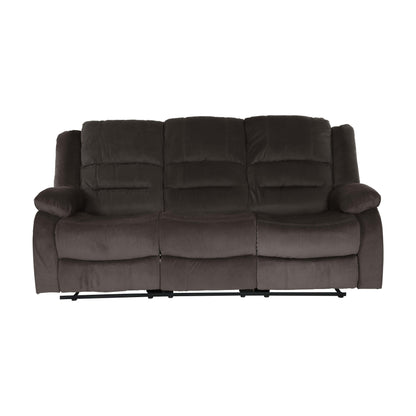 Jarita Chocolate Double Reclining Sofa