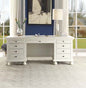 Gustave Executive Writing Desk 92482 Cream Finish | Acme