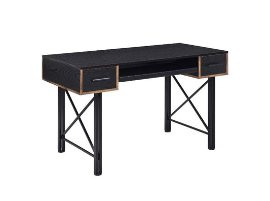 Settea Computer Desk 92799 Black Finish | Acme
