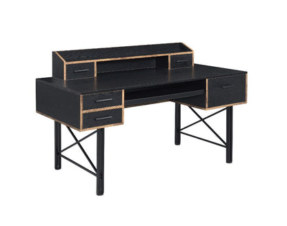 Safea Computer Desk 92804 Black Finish | Acme