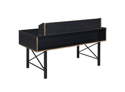 Safea Computer Desk 92804 Black Finish | Acme