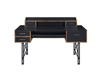 Safea Computer Desk 92804 Black Finish | Acme