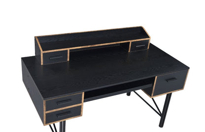 Safea Computer Desk 92804 Black Finish | Acme