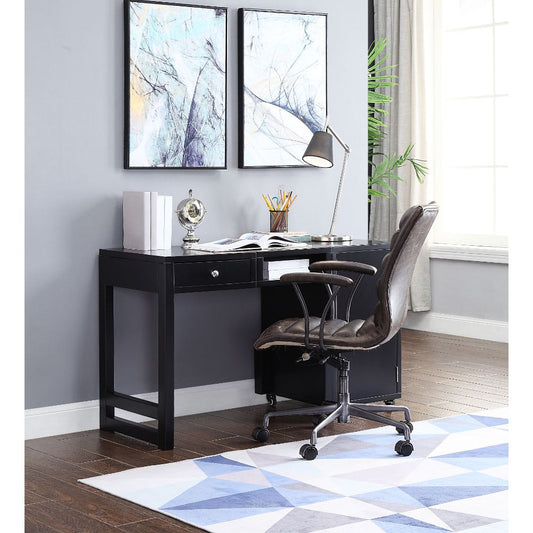 Kaniel Desk (Convertible) 92830 Black Finish | Acme