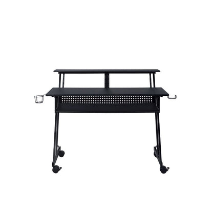 Suitor Music Recording Studio Desk 92900 Black Finish | Acme