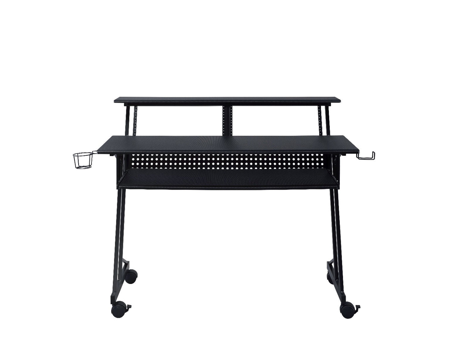 Suitor Music Recording Studio Desk 92900 Black Finish | Acme