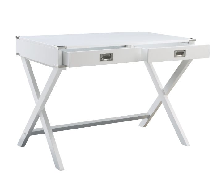 Amenia Writing Desk(Same Ac00909) 93005 White Finish | Acme