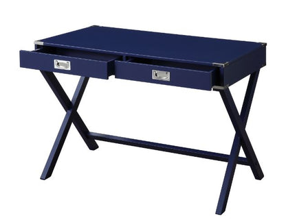 Amenia Writing Desk(Same Ac00910) 93008 Navy Blue Finish | Acme
