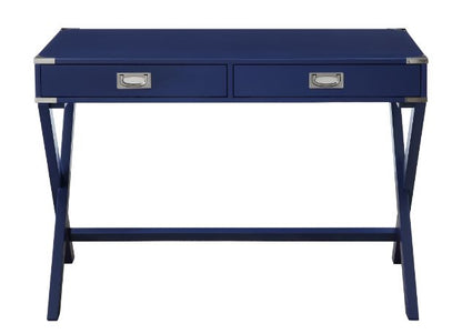 Amenia Writing Desk(Same Ac00910) 93008 Navy Blue Finish | Acme