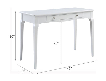 Alsen Writing Desk(Same Ac00917) 93023 White Finish | Acme