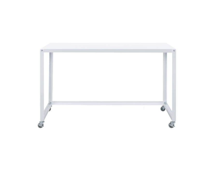 Arcano Writing Desk 93065 White Finish | Acme