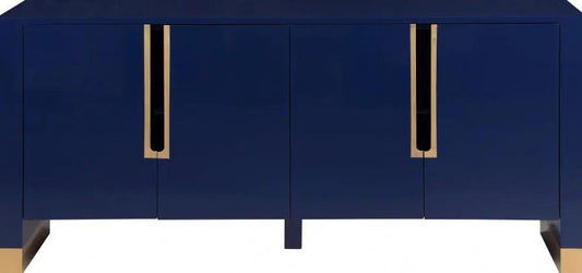 Florence Sideboard / Buffet In Navy Blue Finish | Meridian