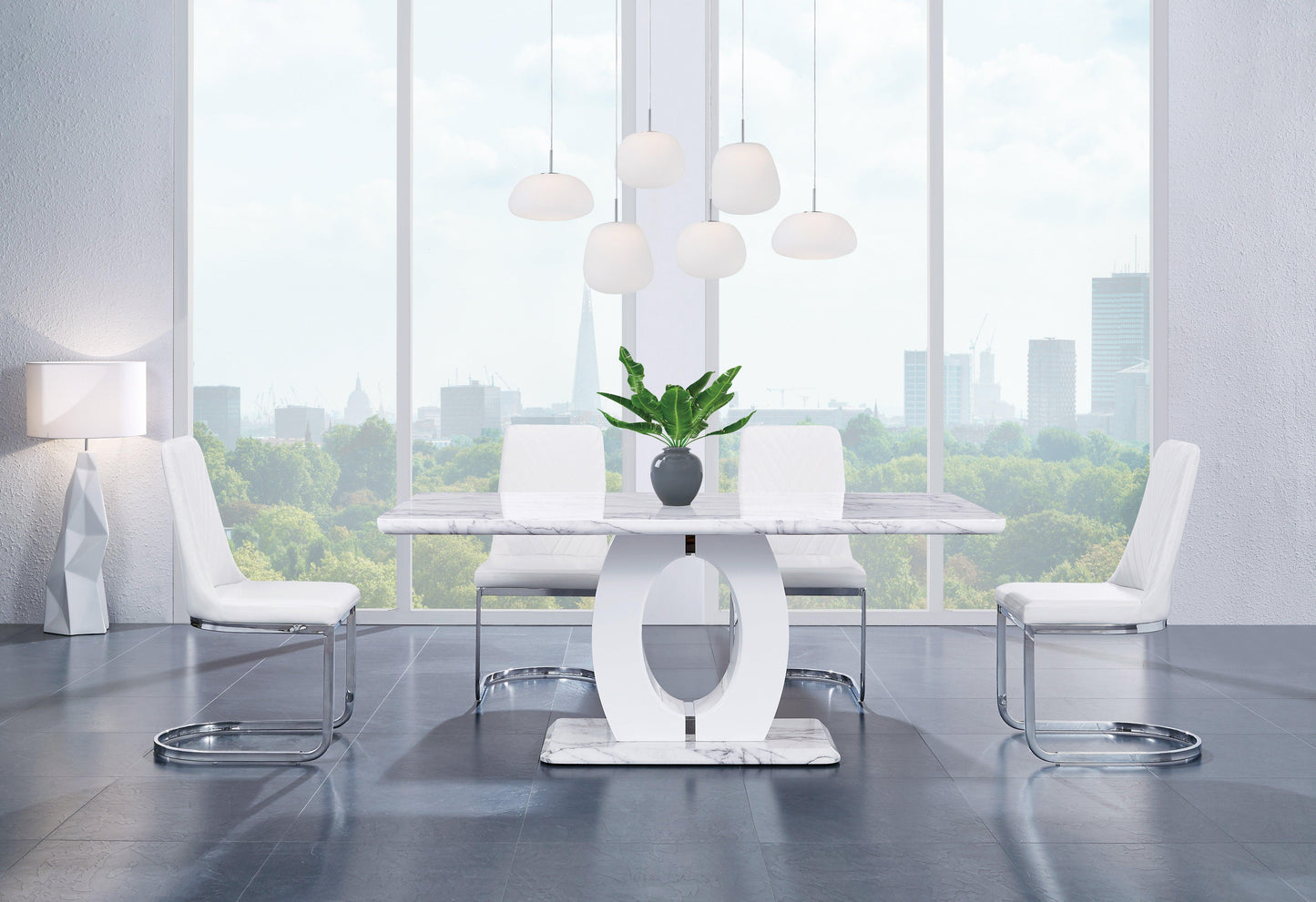 White Dining Table D894DT