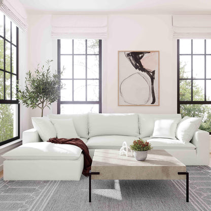 Cali Performance Fabric Modular 4-Piece Sectional