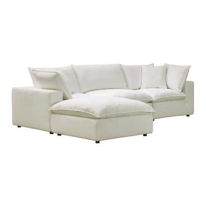 Cali Performance Fabric Modular 4-Piece Sectional