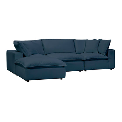Cali Performance Fabric Modular 4-Piece Sectional