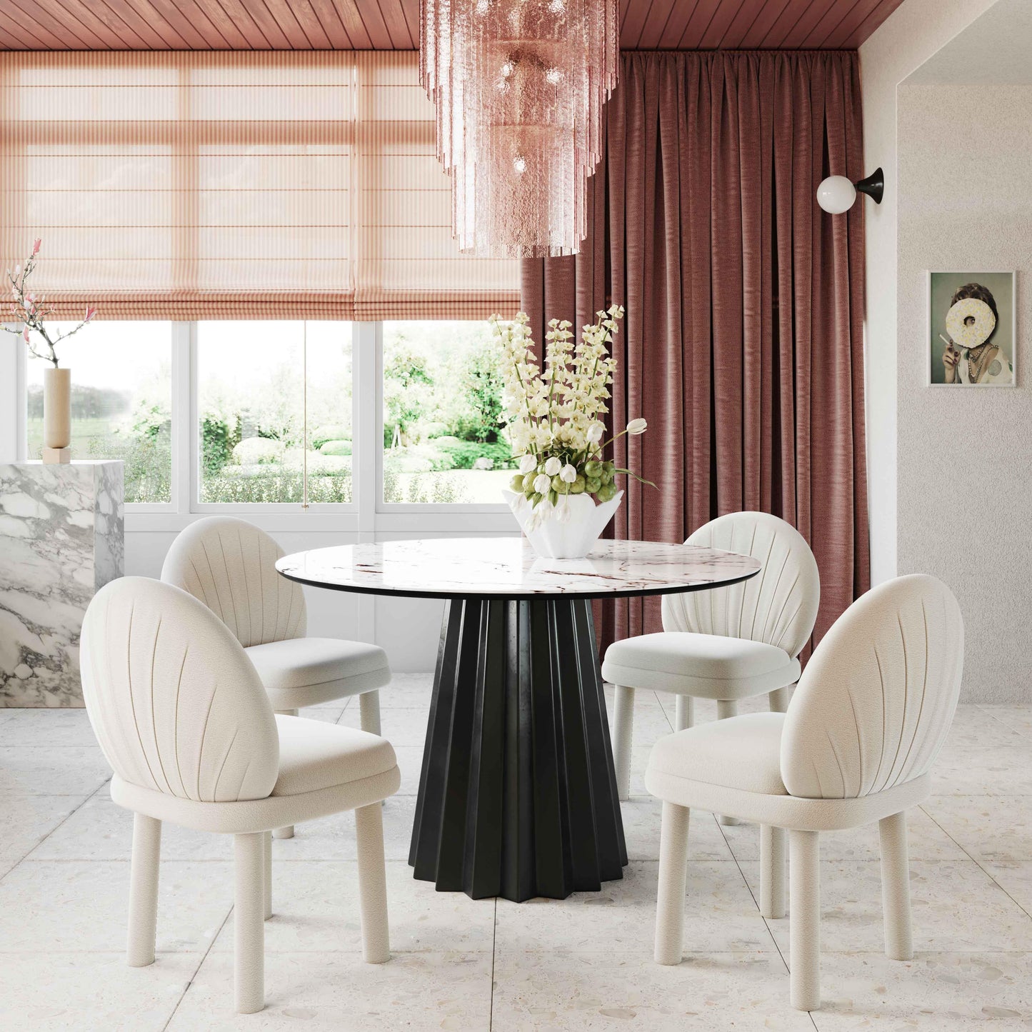 Aliyah Performance Vegan Leather Dining Chair
