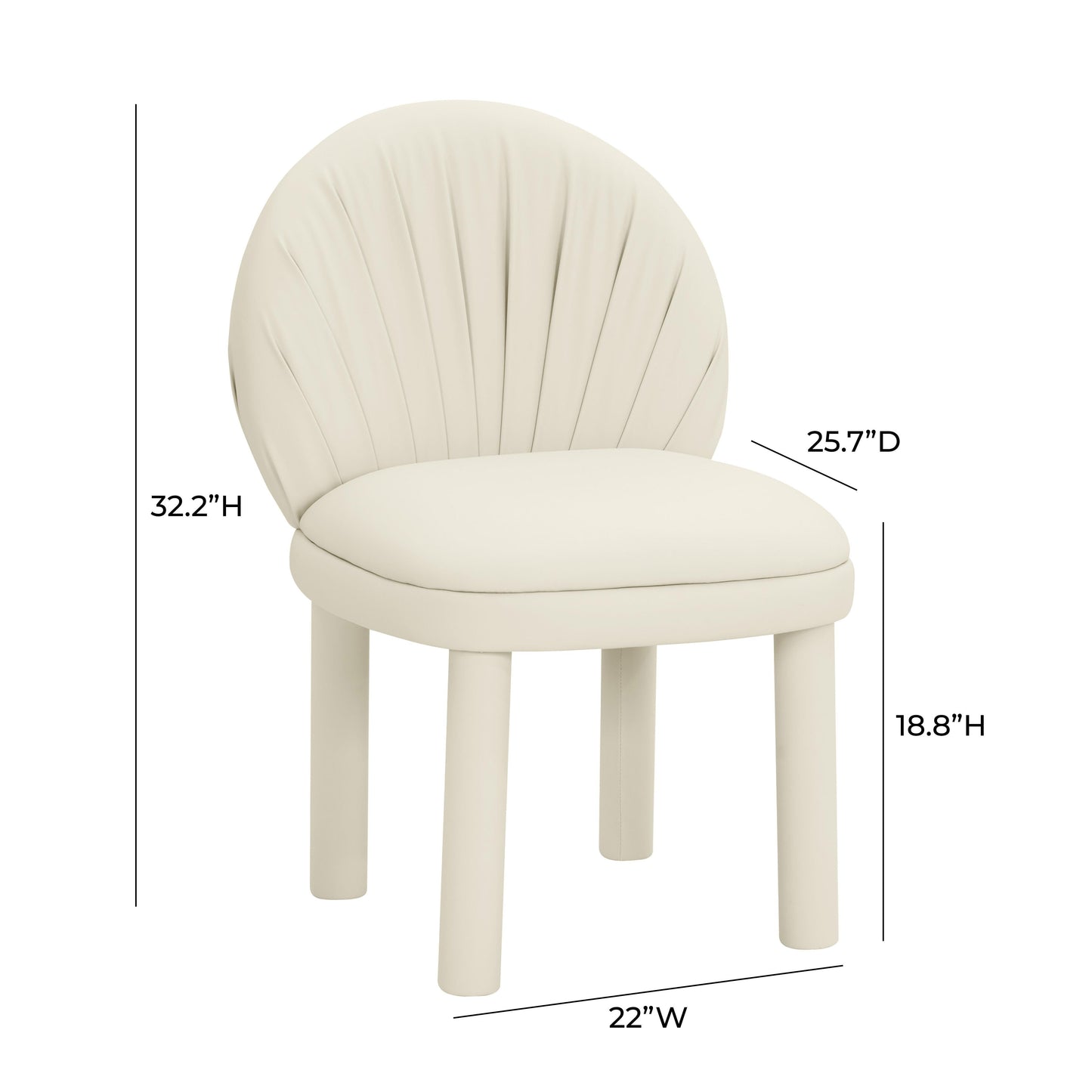 Aliyah Performance Vegan Leather Dining Chair